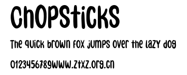 Chopsticks.otf