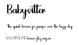 Babysitter.otf