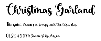 Christmas Garland.otf