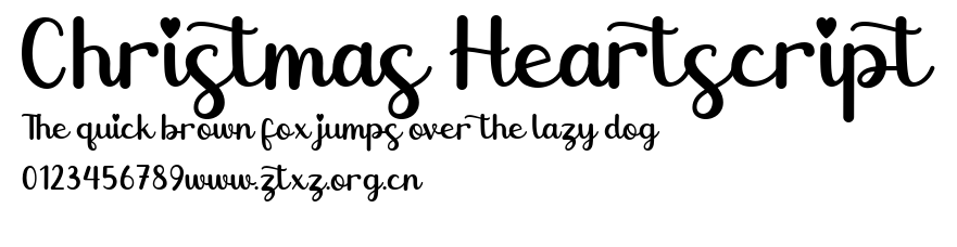 Christmas Heartscript.ttf