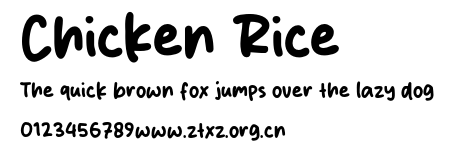 Chicken Rice.otf