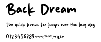 Back Dream.otf