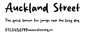 Auckland Street.otf