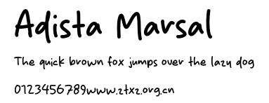 Adista Marsal.otf