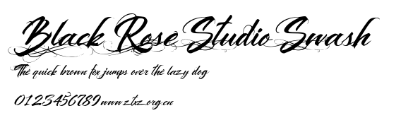 Black Rose Studio Swash.ttf
