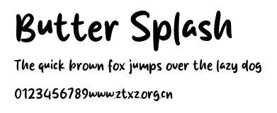 Butter Splash.otf