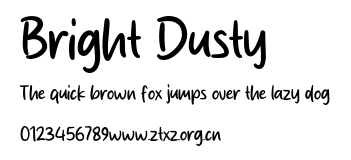 Bright Dusty.otf
