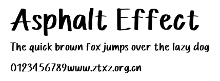Asphalt Effect.otf