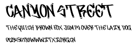 Canyon Street.otf