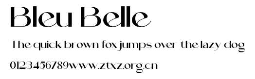 Bleu Belle.otf