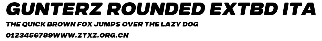 Gunterz Rounded ExtBd Ita.otf