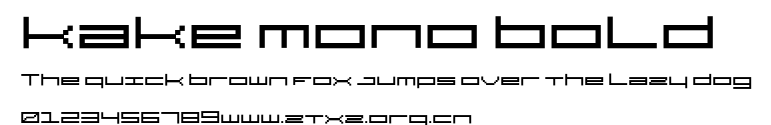 kake mono bold.otf