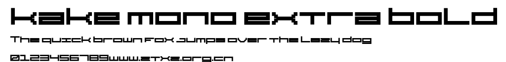 kake mono extra bold.otf