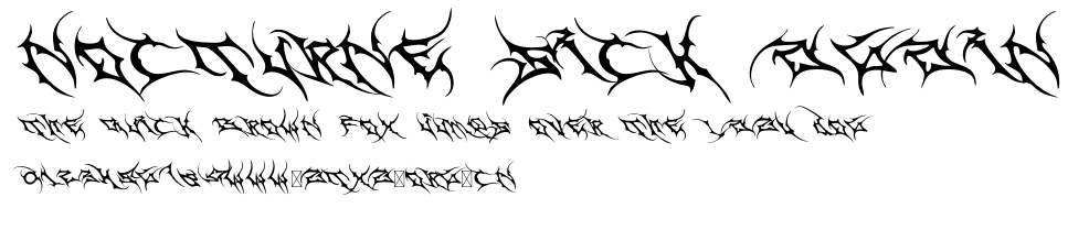 NOCTURNE SICK AGAIN.otf