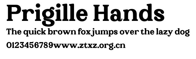 Prigille Hands.ttf