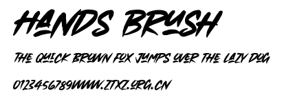 Hands Brush.ttf