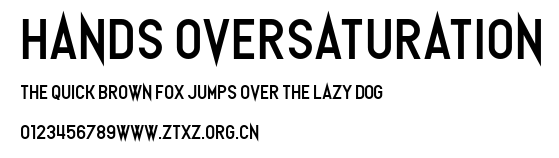 Hands Oversaturation.otf