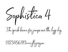 Sophistica 4.otf