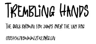 Trembling Hands.ttf