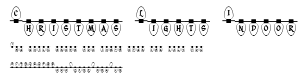 Christmas Lights Indoor.ttf