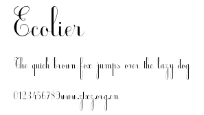 Ecolier.TTF