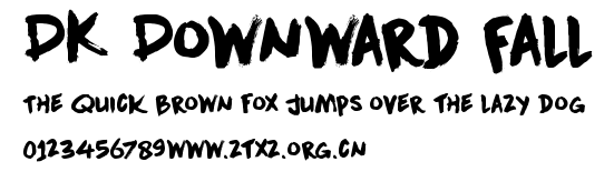 DK Downward Fall.ttf