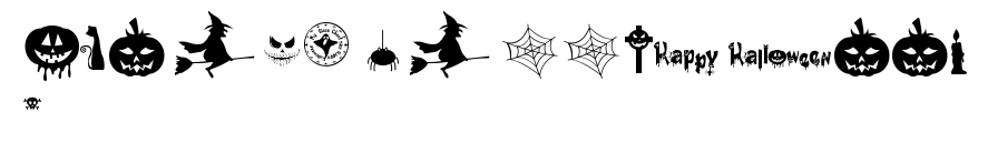 FREAKY HALLOWEEN.otf