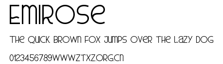 Emirose.otf