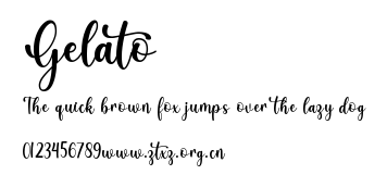 Gelato.ttf