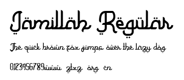 Jamillah Regular.ttf