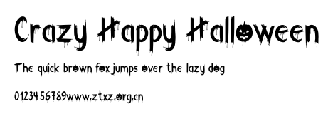 Crazy Happy Halloween.ttf