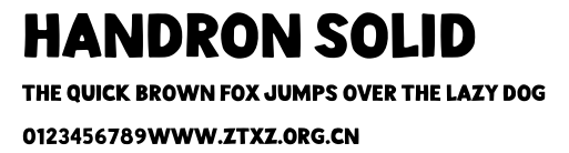 Handron Solid.otf