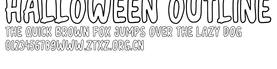 Halloween outline.ttf