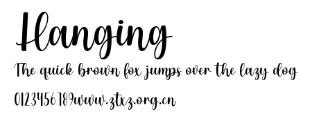Hanging.ttf