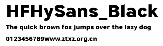 HFHySans_Black.ttf