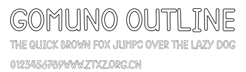 Gomuno Outline.otf