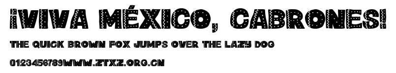 ¡Viva México, cabrones!.ttf