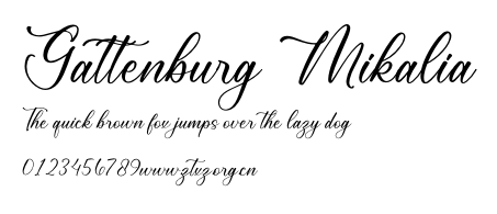 Gattenburg Mikalia.otf