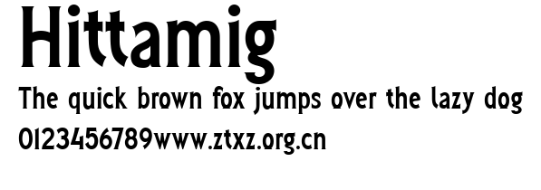 Hittamig.ttf