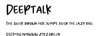 Deeptalk.ttf
