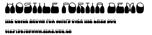Hostile Portia Demo .ttf