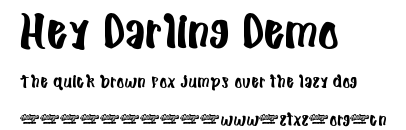 Hey Darling Demo.ttf