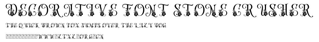 Decorative Font Stone Crusher.ttf