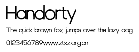 Handorty.otf