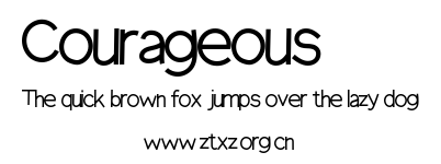 Courageous.otf