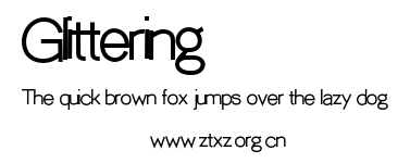 Glittering.otf