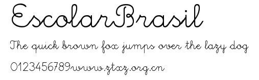 EscolarBrasil .ttf
