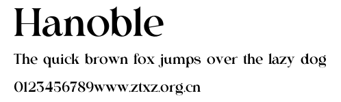 Hanoble.otf
