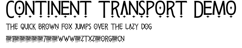 Continent Transport Demo.otf