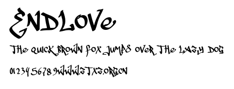 Endlove.otf
